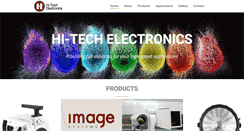 Desktop Screenshot of hitech.com.sg