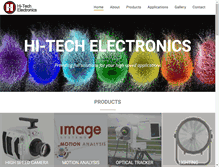 Tablet Screenshot of hitech.com.sg