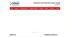 Desktop Screenshot of hitech.in