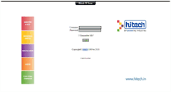Desktop Screenshot of hr.hitech.in