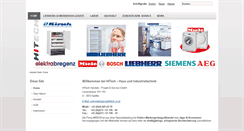 Desktop Screenshot of hitech.co.at